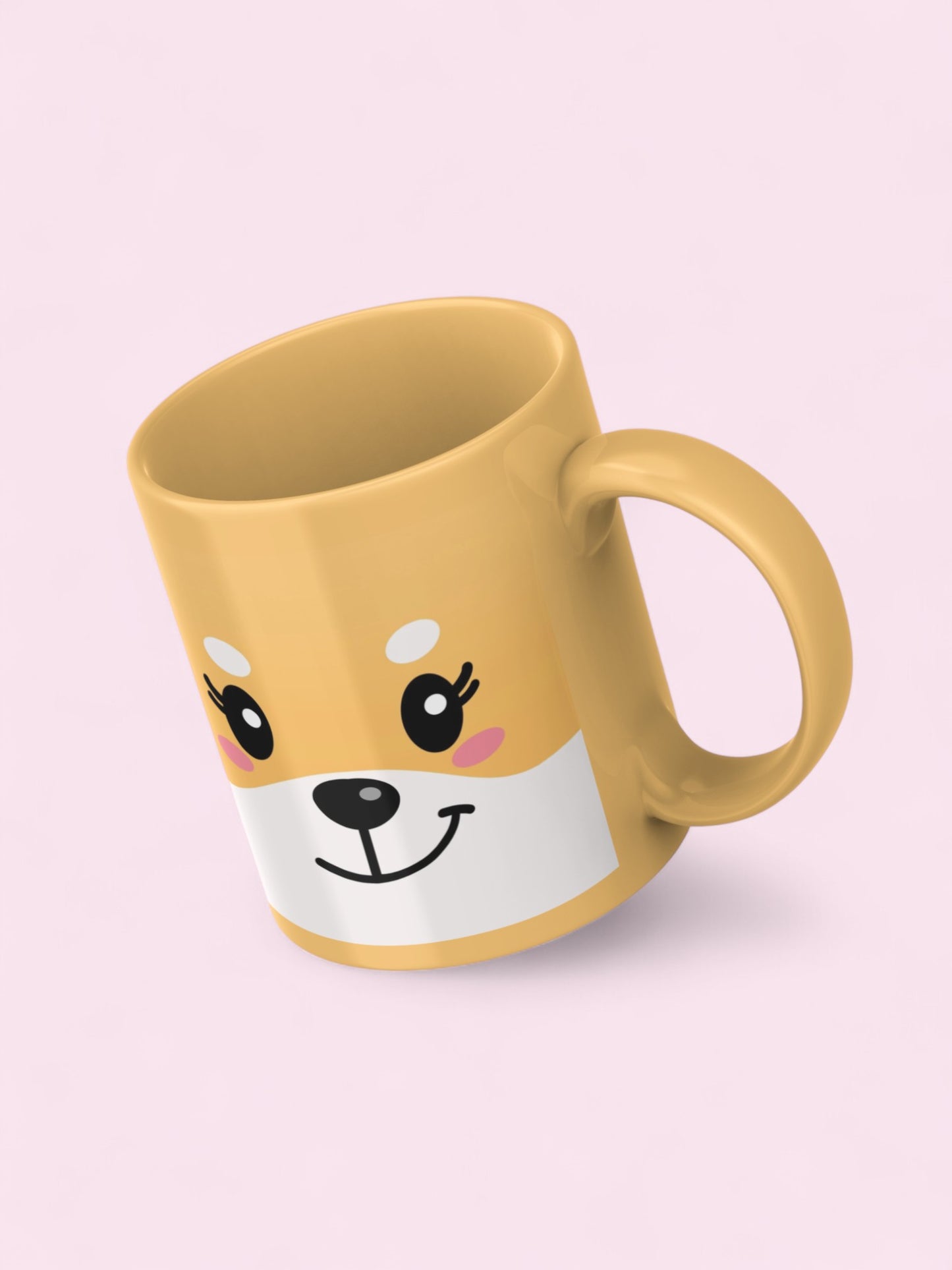 Limited Edition Momo Mug Mustard