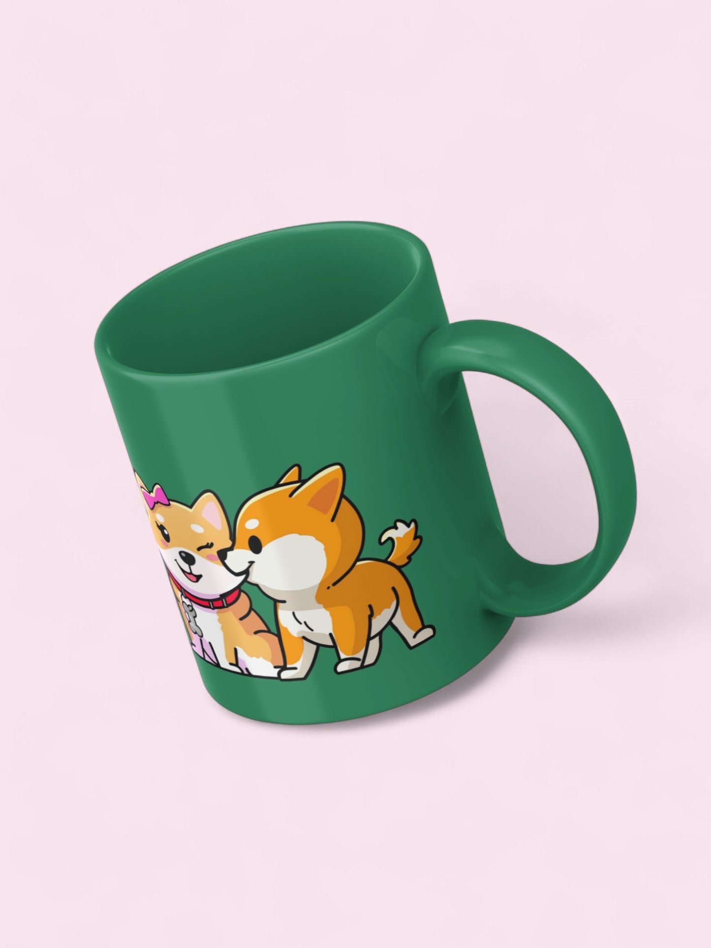 Limited Edition Momo Mug Green