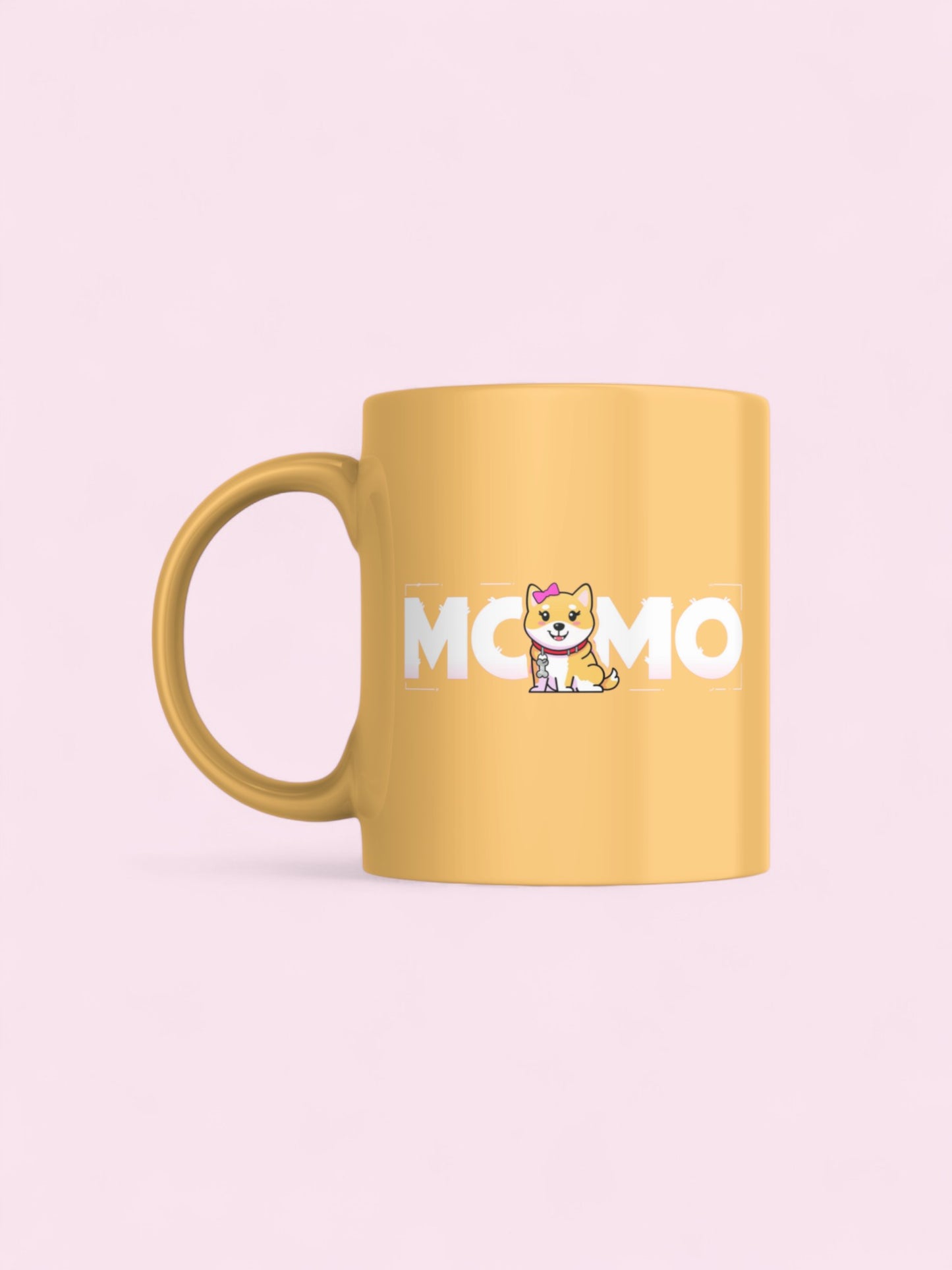 Limited Edition Momo Mug Mustard