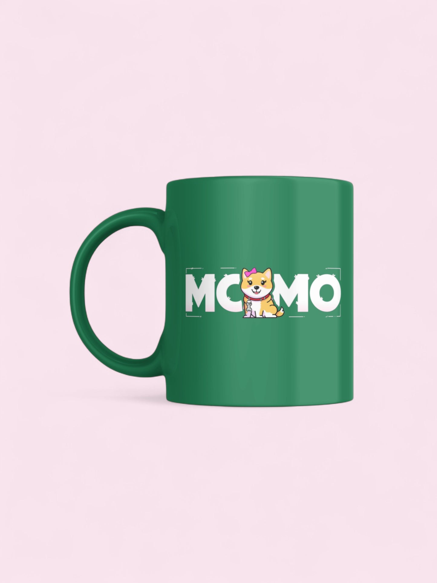 Limited Edition Momo Mug Green