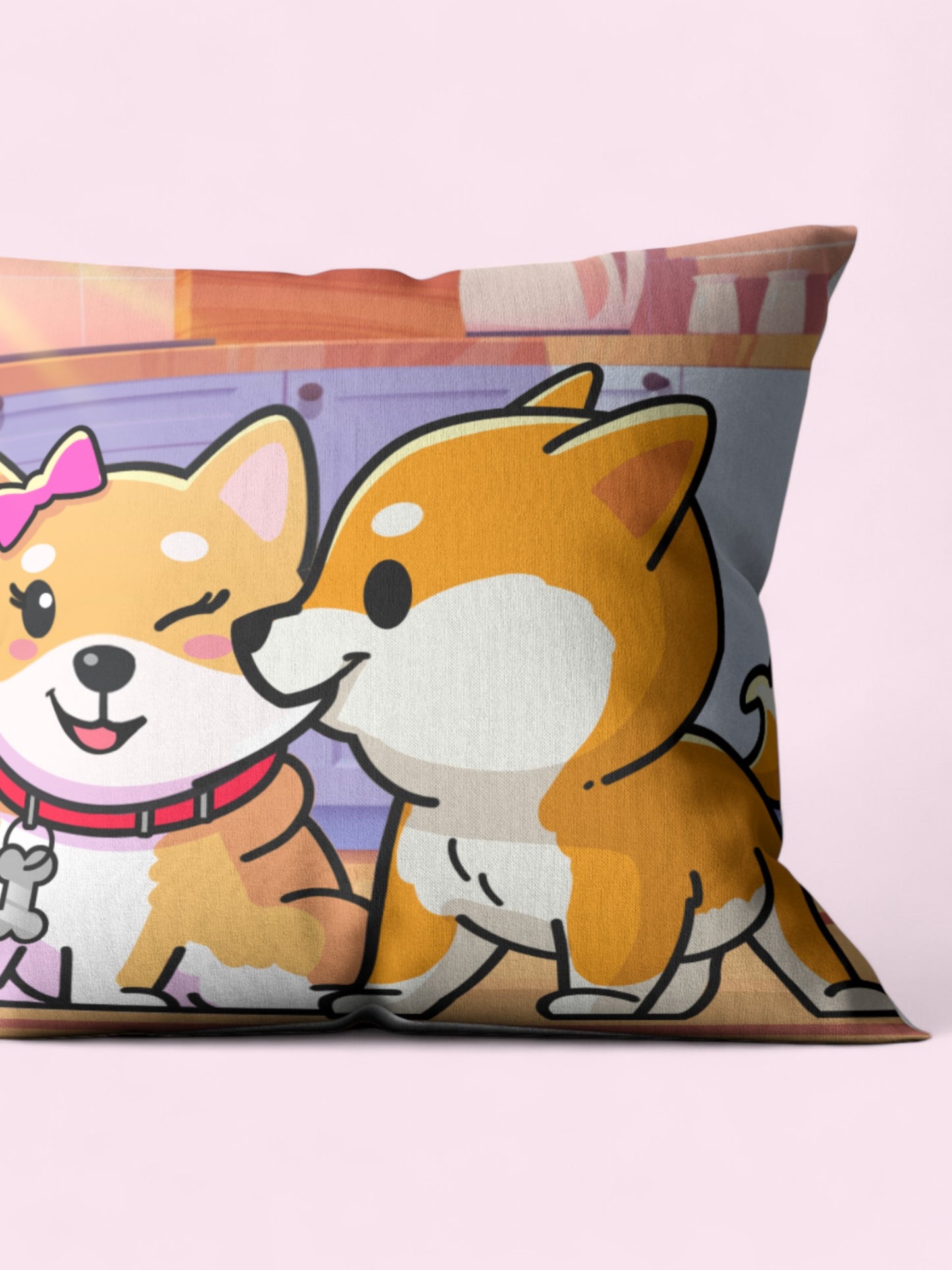 Limited Edition Momo & Bonks Pillow