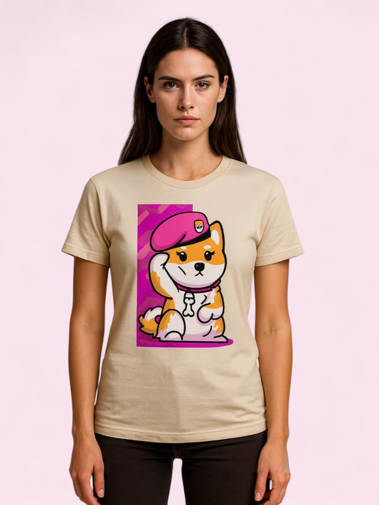 Limited Edition Women’s Momo Beige T-Shirt