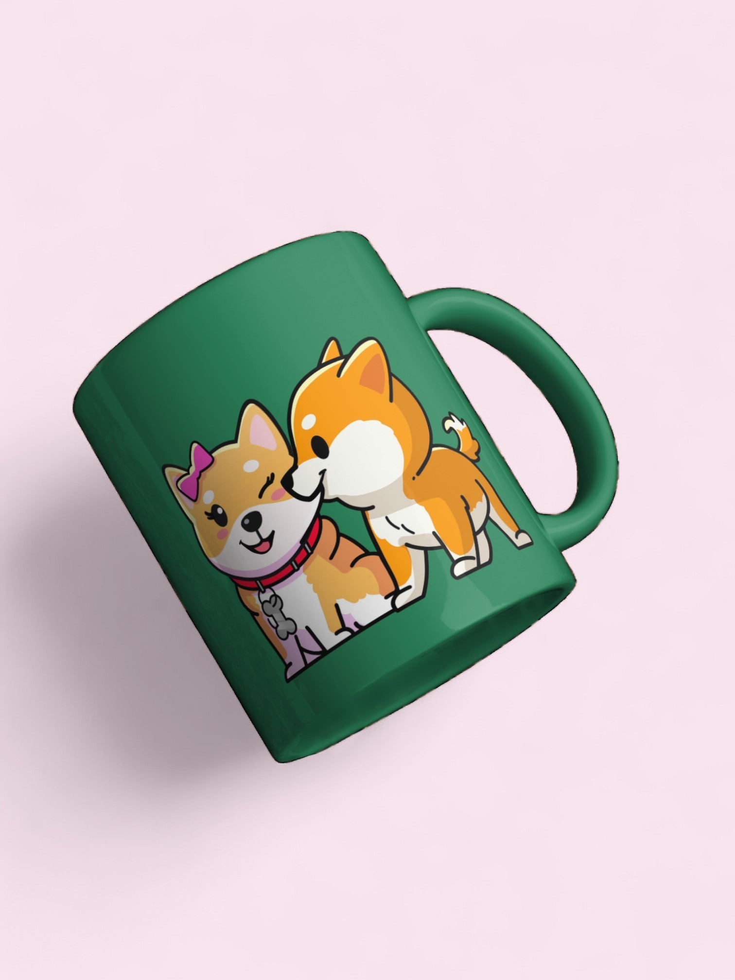 Limited Edition Momo Mug Green