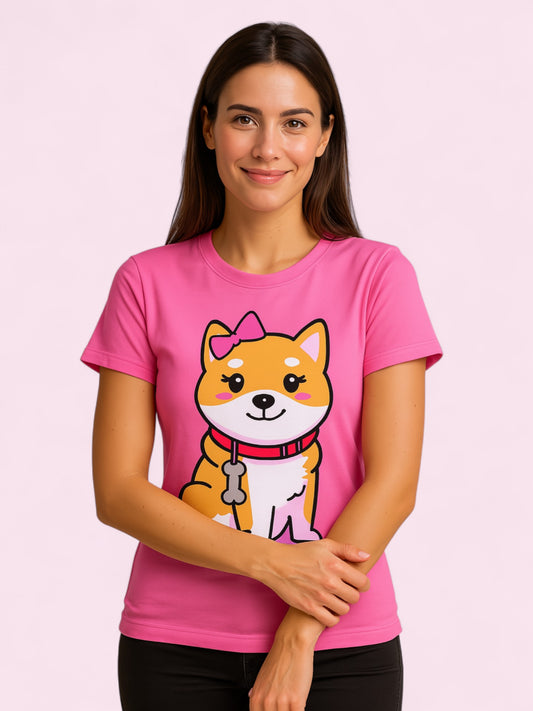 Limited Edition Women’s Momo Pink T-Shirt