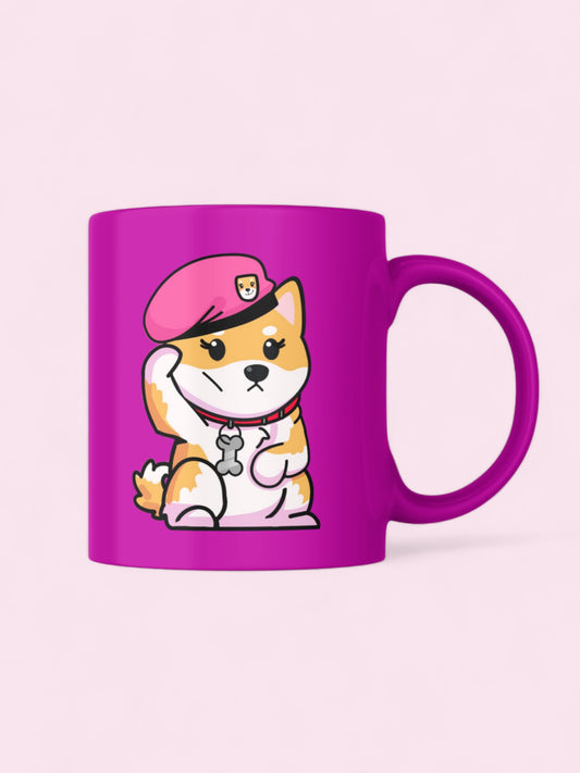 Limited Edition Momo Mug Purple