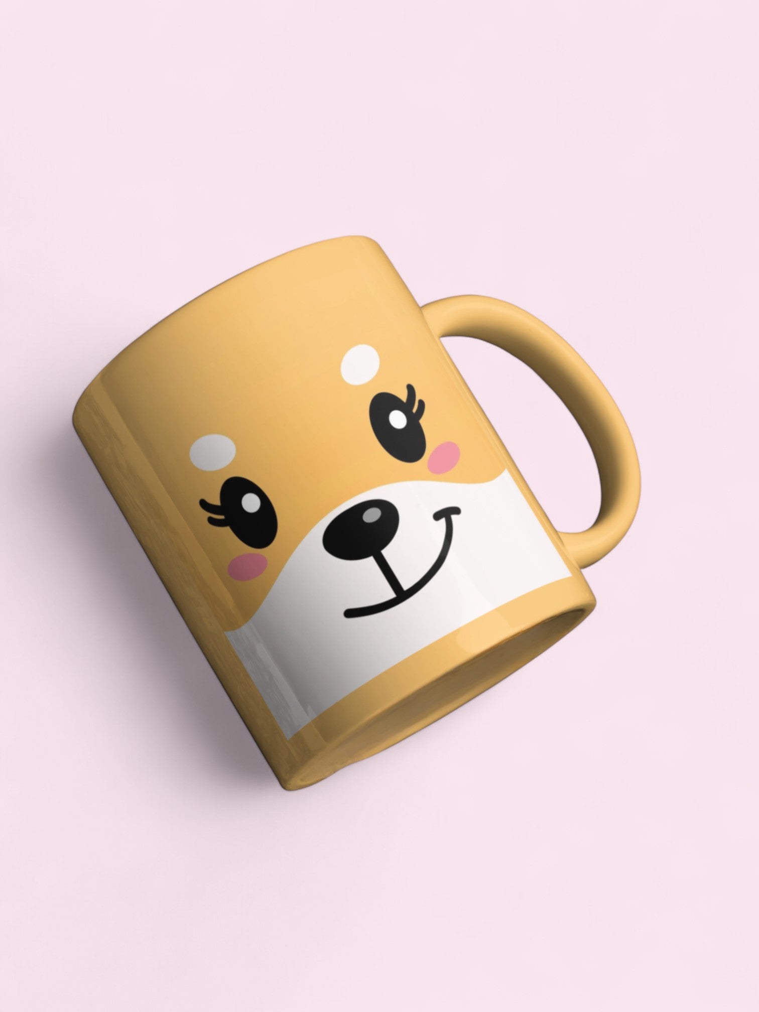 Limited Edition Momo Mug Mustard