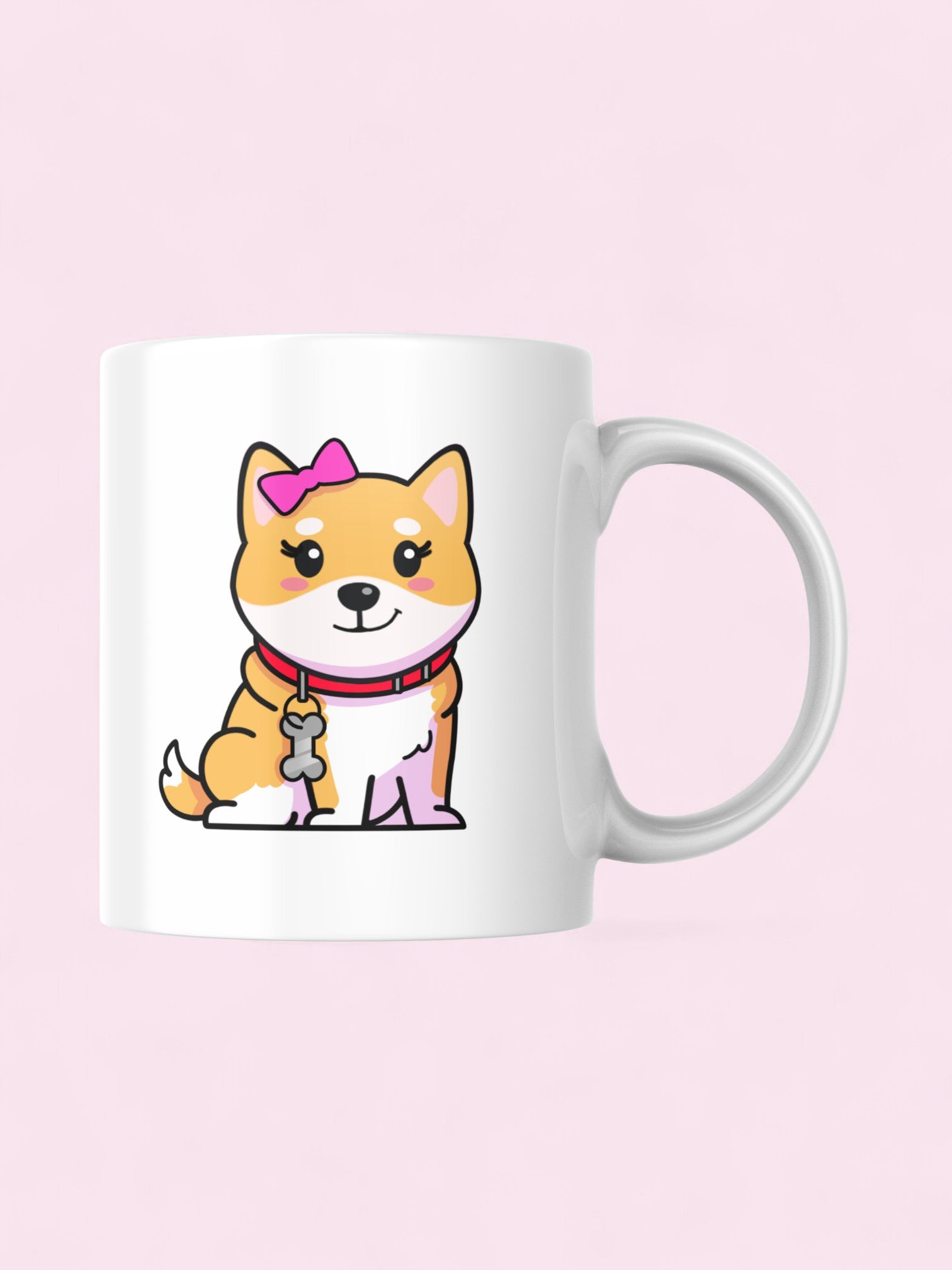 Limited Edition Momo Mug White