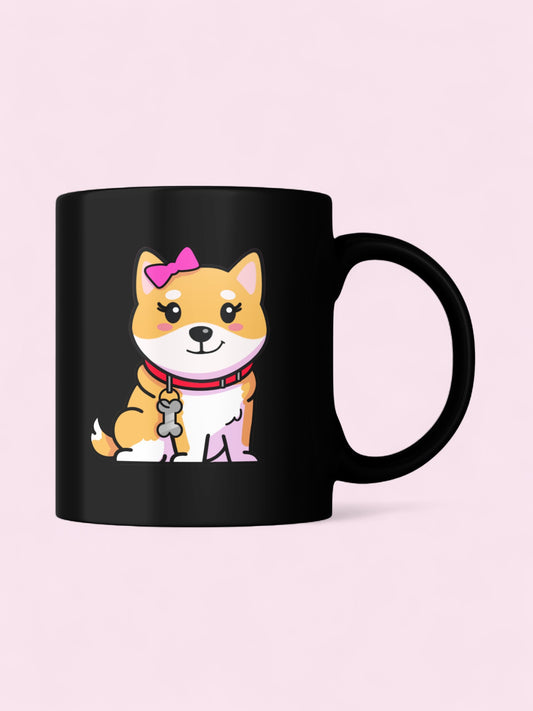 Limited Edition Momo Black Mug