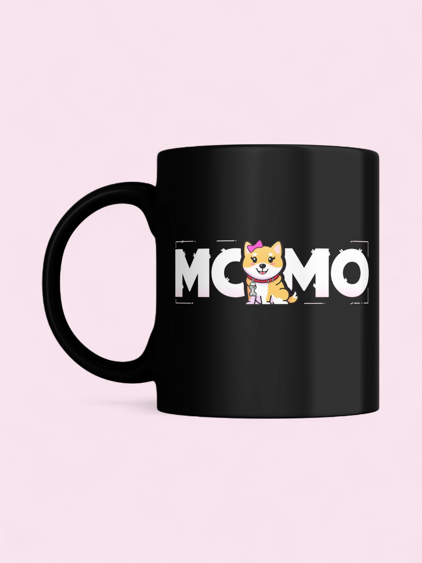 Limited Edition Momo Black Mug