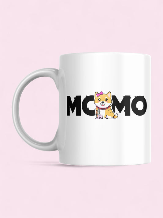 Limited Edition Momo Mug White