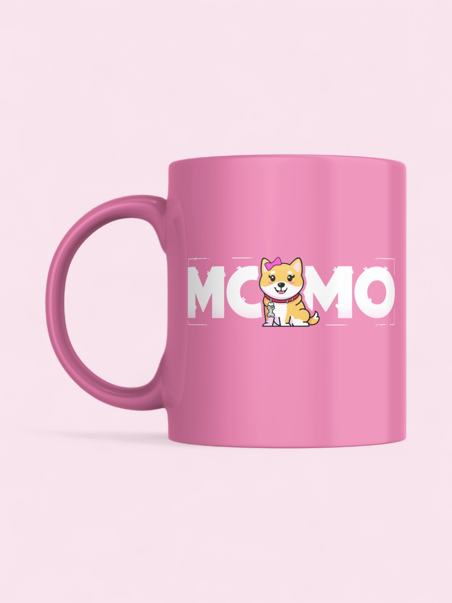 Limited Edition Momo Mug Pink
